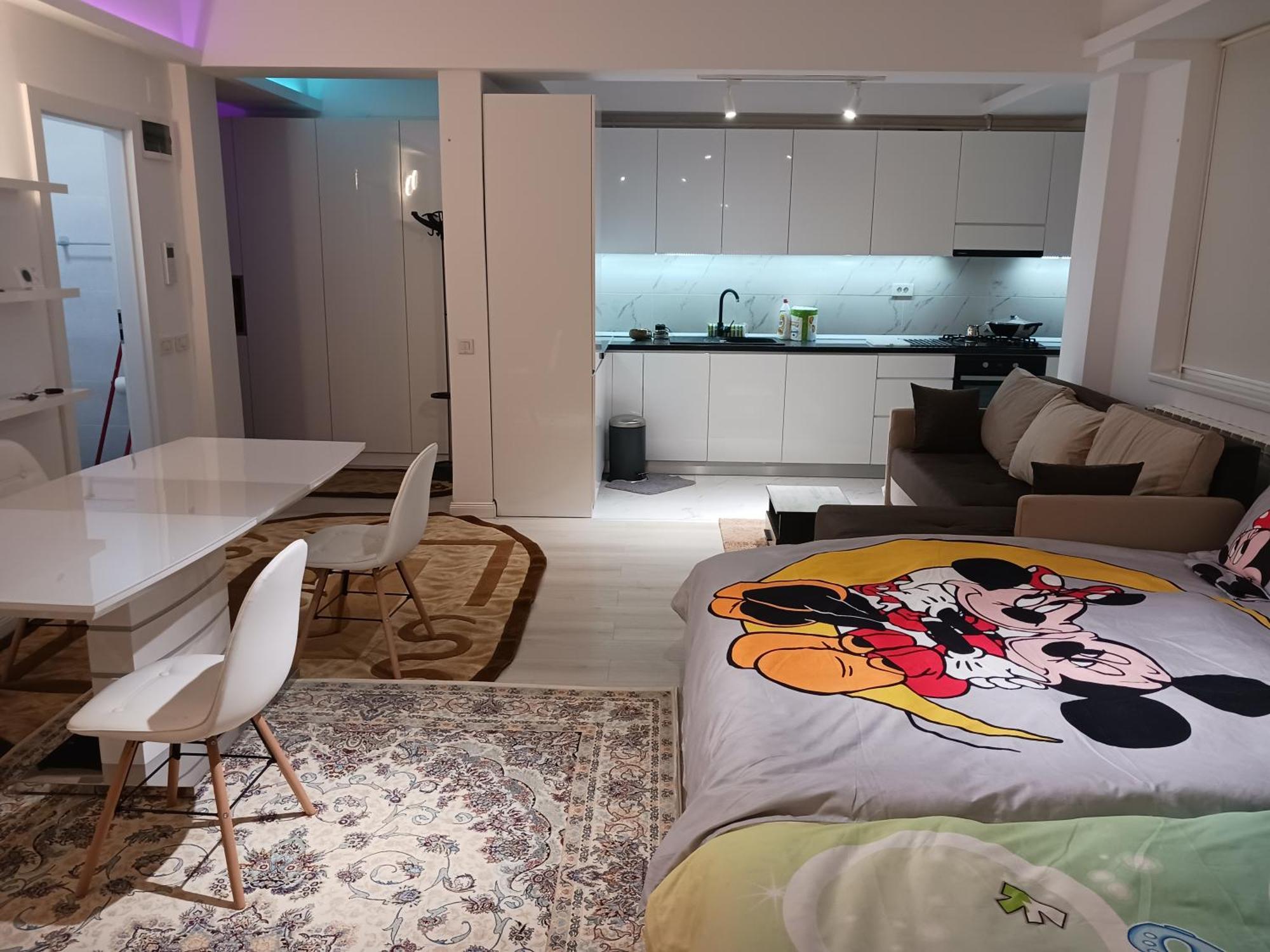 Myky Mouse Nu Primesc Santieristi Si Petrecareti Leilighet Bucureşti Eksteriør bilde